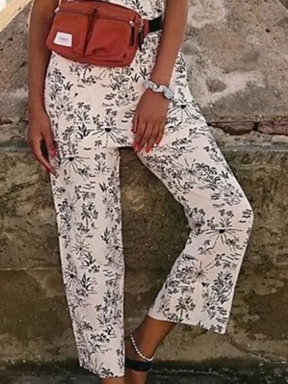 Free People This Is Love Linen Blend Pants